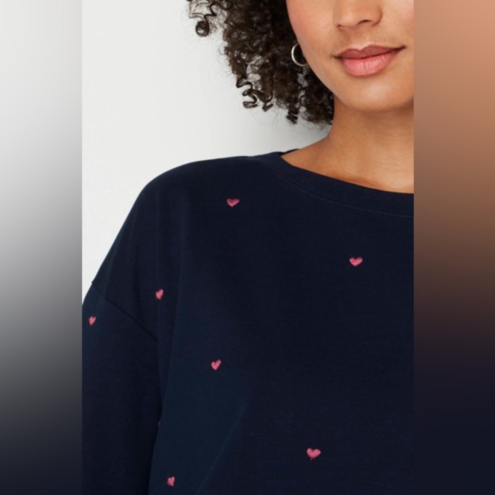 J. Jill | More Love Embroidered Sweatshirt